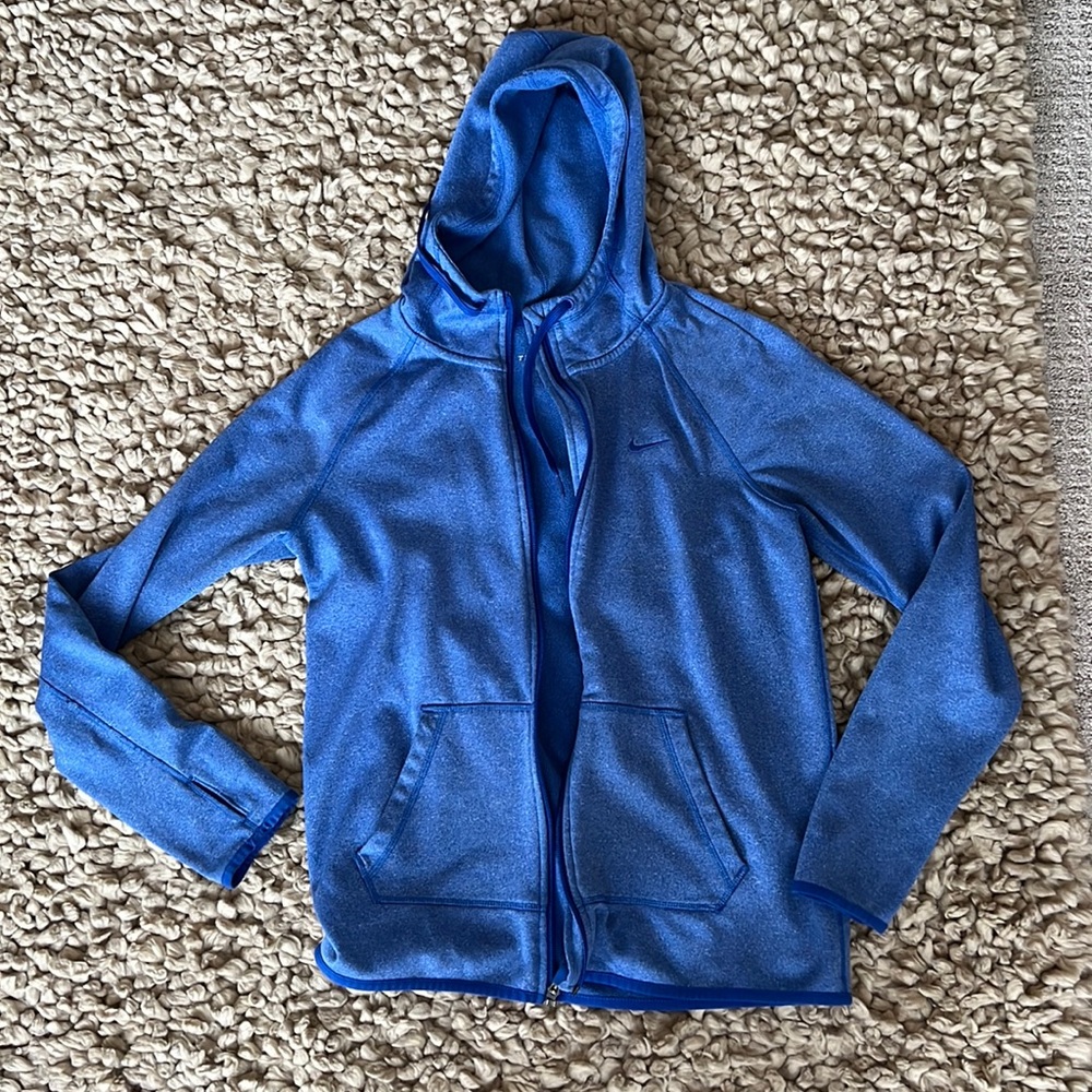 Nike Therma Fit zip up athletic hoodie